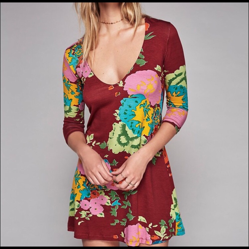 NOVELLA ROYALE - burgundy dress l